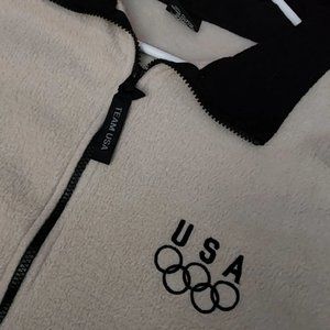 Team USA Olympic Fleech Zip Up